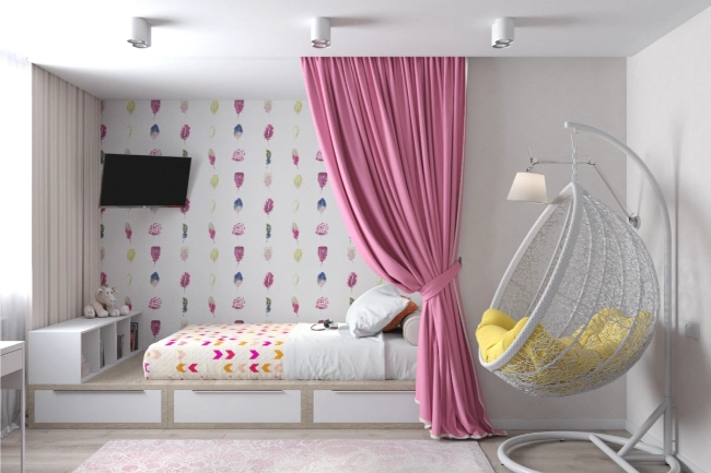 3D дизайн детской спальни