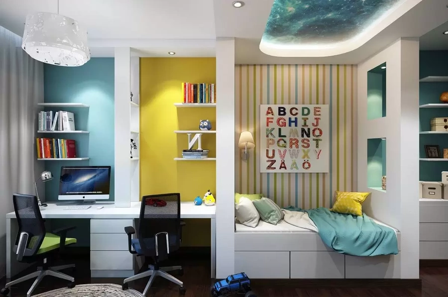 Детская комната для мальчика — 100 фото необычных вариантов современного дизайна