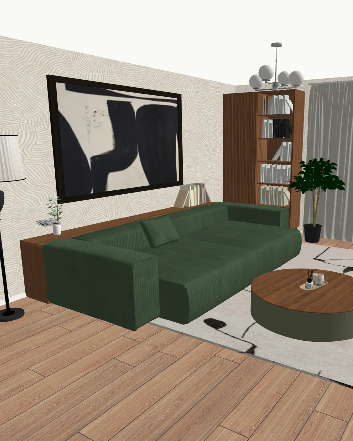 дизайн проект в Дизайне Интерьера 3D