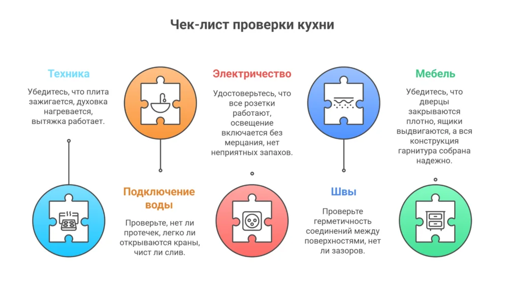 Чек-лист для проверки кухни