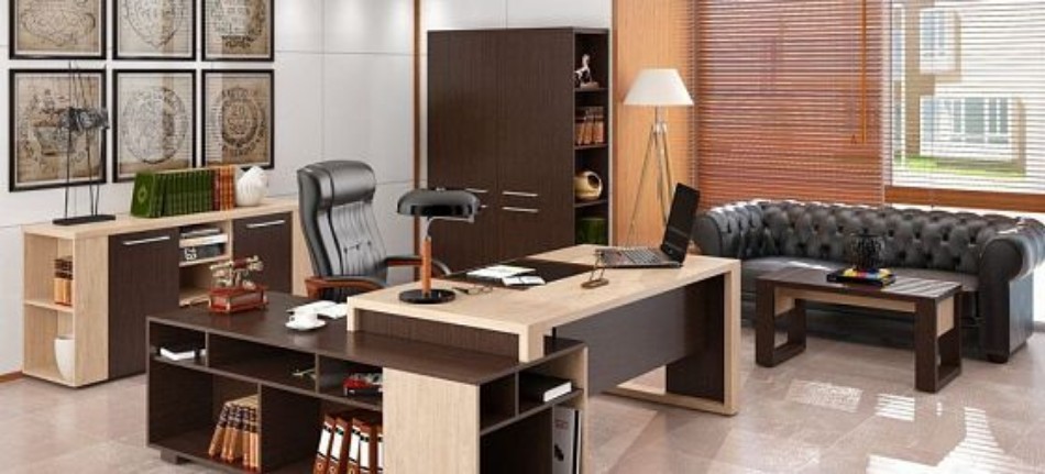 Домашние кабинеты: варианты выбора мебели