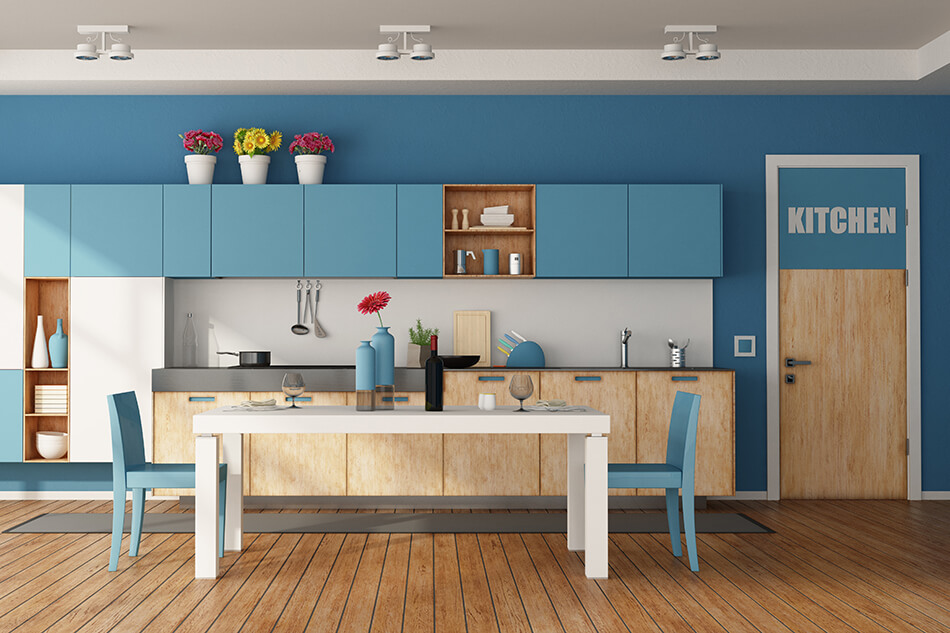 Синяя кухня-1