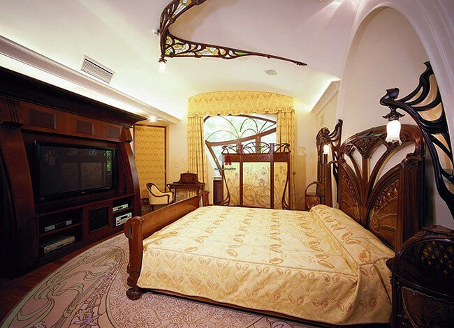 спальня в стиле модерн
